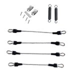 Mod�le de camion d'escalade rc, corde en acier, 4 pi�ces, pour voitures traxxas - 4 d110 d90, 1 / 10