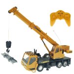 Camion - grue t�l�command� 1:24, jouet t�l�command� rechargeable, grue d'ing�nierie de simulation, jouet ...