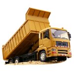 Camion d'ingnierie rc super puissant de haute qualit, modle de voiture pour enfants, jouets pour garons, ...