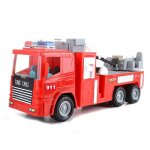 Camion - jouet a benne basculante intercalaire, modèle de camion a echelle de feu, simulation mobile ... Camion - jouet a benne basculante intercalaire, modèle de camion a echelle de feu, simulation mobile ...