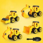 Camion jouet v�hicules chantier d�montage et assembler camion jeux de construction 4 en 1 diy v�hicules ...