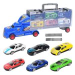 Camion jouet voiture garage jouets pour gar�ons, v�hicules pour enfants camion transporteur jouet mod�le ...