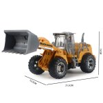 Camion en mtal moul sous pression pour garons, pelleteuse, modle de construction technique, bulldozer, ...