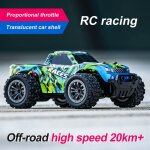 Camion monstre rc - (autonomie de 33 minutes), t�l�commande radio 1 / 20 ghz, echelle 2. 4, 20 kmh + ...