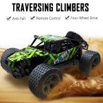 Camion monstre rc tout - terrain 2. 4g, 6 couleurs, vhicule buggy tlcommand, jouet amusant, cadeau ...