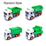 Camion a ordures de voiture, jouet pour enfants, sans bavures, incassable, d�veloppement sans d�coloration, ...