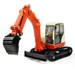 Camion pelleteuse a chenilles en alliage moul� sous pression, mod�le 1:50, ch�ssis rotatif a 360 degr�s, ...