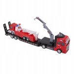 Camion porteur alliage rtracter dtails vifs
