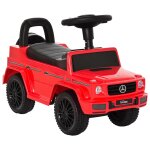 Camion porteur enfants v�hicule � pousser licence mercedes benz 12 - 36 mois coffre klaxon phares rouge ...