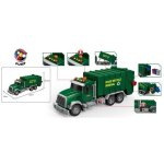 Camion poubelle a friction 35cm son & lumi�re
