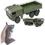 Camion radiocommand 1:16 - modle de voiture - jouet militaire - 2, 4 g - 6wd q64 - simulation - camion ...