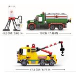 Camion de remorquage a plat, camion de ville, camion de remorquage, mod�le de construction de voiture, ...