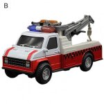 Camion de sauvetage de la police de la circulation pour enfants, simulation de voiture, simula, 1 / 28 ...
