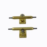 Camions de touche a axe unique amliors, mini jouets de planche a roulettes, 34mm - type gold