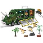 Camion de transport de dinosaures avec lumi�res, musique, v�hicule de traction dino, mod�le de voiture, ...