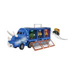 Camion de transport de dinosaures, voiture avec poigne portable, jouets educatifs, modle animal, cadeau ...
