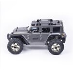 Camion de voiture rc a controle proportionnel 2. 4g 4wd 22 km / h, gris