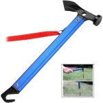 Camping hammer, tent hammer, multifunctional tool accessory