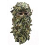 Camsolomon - masque stro 3d, cagoule bionique d'extrieur, respirante, protection solaire, pche, chasse, ...