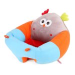Canap en peluche pour bb de 0 a 3 ans, sige de soutien pour apprendre a s'asseoir, chaise douce et ...