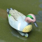 Canard flottant en plastique pour la pche en plein air, 5 styles, leurre anti mauvaises herbes, rpulsif, ...