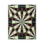 Canevas imprimer conception de cible de flchettes 180 sans cadre 40x50cm diy installer