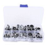 Canne  pche en cramique en acier inoxydable, 9 tailles, 45 pices, ensemble d'anneaux de guidage, ...