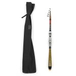 Canne  pche tlescopique en carbone, accessoire de pche  la main, spinning, portable, 180cm