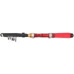 Canne  pche tlescopique ultra - courte pour lancer d'appts durs, canne rotative portable, fournitures ...