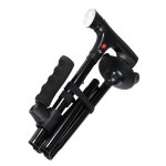 Canne télescopique pliante pour personnes agées, bâtons de randonnée led pour mères et pères Canne télescopique pliante pour personnes agées, bâtons de randonnée led pour mères et pères