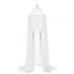 Canopée de lit avec boule en mousseline de soie, filet réutilisable, moustiquaire de style nordique, ... Canopée de lit avec boule en mousseline de soie, filet réutilisable, moustiquaire de style nordique, ...
