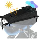 Canopy auvent pare soleil pour nacelle landau, uv 50 + couffin protection soleil r�glable avec sac de ...