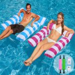 Cap - lot de 2 matelas gonflables pour piscine
