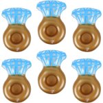 Cap - porte gobelet gonflable, 6 pices porte - gobelet flottant de piscine porte boisson piscine, pour ...