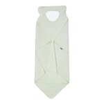 Cape de bain 2 en 1 pour bb vert d'eau - candide