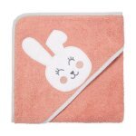 Cape de bain 80x80cm lapin - babycalin
