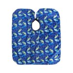 Cape de coupe de cheveux pour enfants, tablier a bretelles imperm�able, robe de salon de coiffure en ...