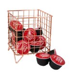 Capsules de caf en acier inoxydable, nouveau support pour dosettes, nespresso dolce gusto, rangement ...