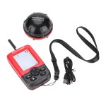 Capteur sonar sans fil 100m, sondeur echo, dtecteur de poisson, accessoire de matriel de pche