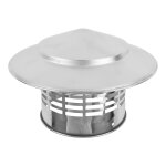 Capuchon de pluie ultralger en acier inoxydable, sortie d'air frais, tuyau de toit accd, capuchon ...