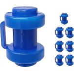 Capuchon de poteau pour piquets de filet de trampoline, pièce de rechange pour filet de sécurité, lot ... Capuchon de poteau pour piquets de filet de trampoline, pièce de rechange pour filet de sécurité, lot ...