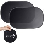 Car sun shades for kids baby pets uv protection sun shade sticker for rear side window universal fit ...