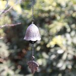 Carillon a vent japonais en fonte en forme de cloche - pour l'ext�rieur ou l'int�rieur - pour le jardin, ...