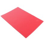 Carrelage de toit en pvc rouge, nouveau modle 1 / 25, construction pour architecture ferroviaire, bricolage ...