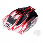 Carrosserie de buggy rc pour a959 1 / 18 4wd rouge