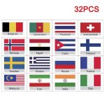 Cartes d'apprentissage des mots anglais montessori pour enfants, mémoire précoce, drapeau national européen, ... Cartes d'apprentissage des mots anglais montessori pour enfants, mémoire précoce, drapeau national européen, ...