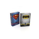 Cartes a jouer batman et superman - jeux de 54 cartes - double etui carton Cartes a jouer batman et superman - jeux de 54 cartes - double etui carton