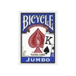 Cartes a jouer bicycle - jeu de cartes original - rider back jumbo index