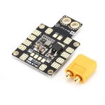 Carte de distribution d'alimentation pdb xt60 lipo 3 - 4s avec bec 5v 2a 12v 0, 5a pour drone rc fpv ...