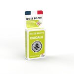 Cartes a jouer la ducale - jeu de belote - ecopack - 10011369
